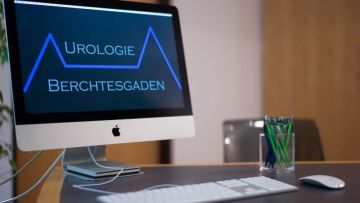 Logo der Urologischen Praxis in Berchtesgaden Arztzimmer von Dr. Stanislaus